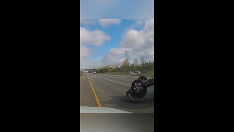 Big crash caught on dashcam