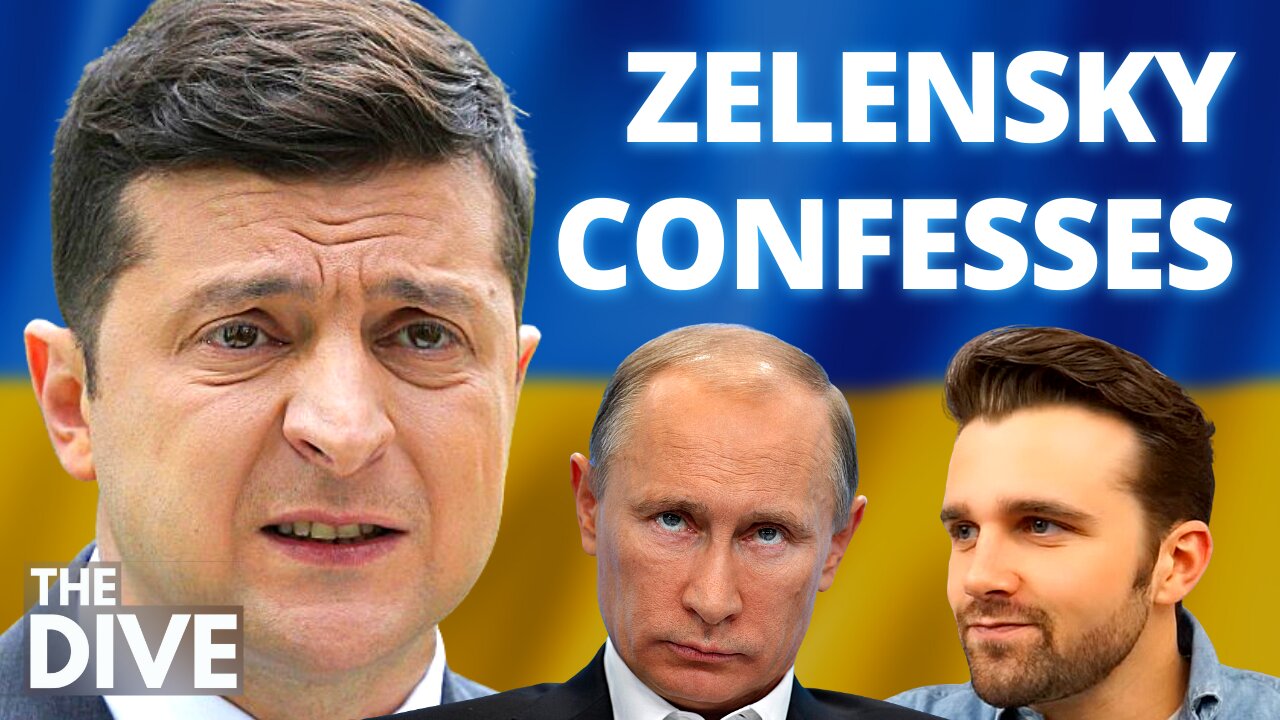 LIVE: ZELENSKY CONFESSES To Lying About Ukraine - Russia Conflict, PUTIN WAS RIGHT