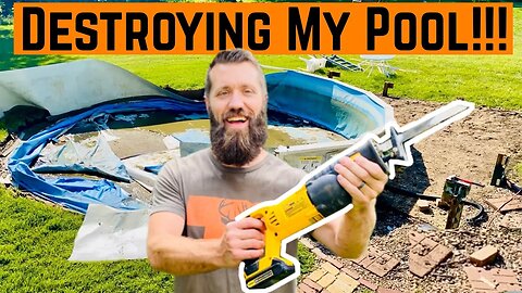 DESTROYING My POOL In 2 Minutes!!!