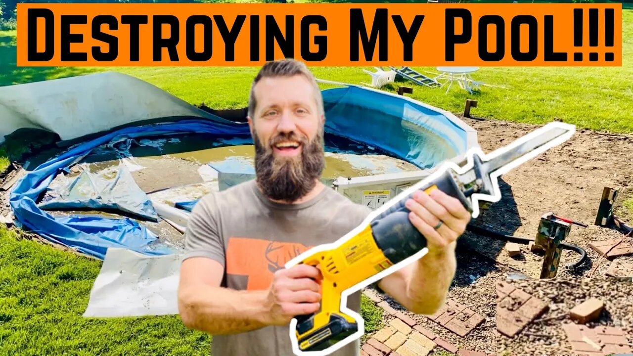 DESTROYING My POOL In 2 Minutes!!!