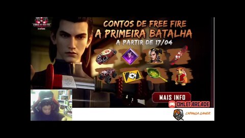Live FREE FIRE gg muito fácil