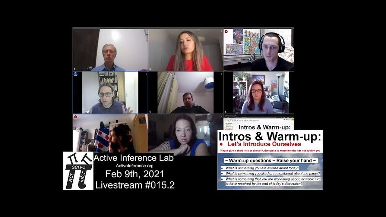 ActInf Livestream #015.2 ~ “Free-Energy Principle, Computationalism and Realism: a Tragedy"