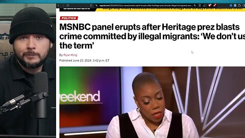 MSNBC SLAMMED For Defending Illegal Immigrant Who TOOK LIFE Of Child, SNAPS At Guest Saying ILLEGAL