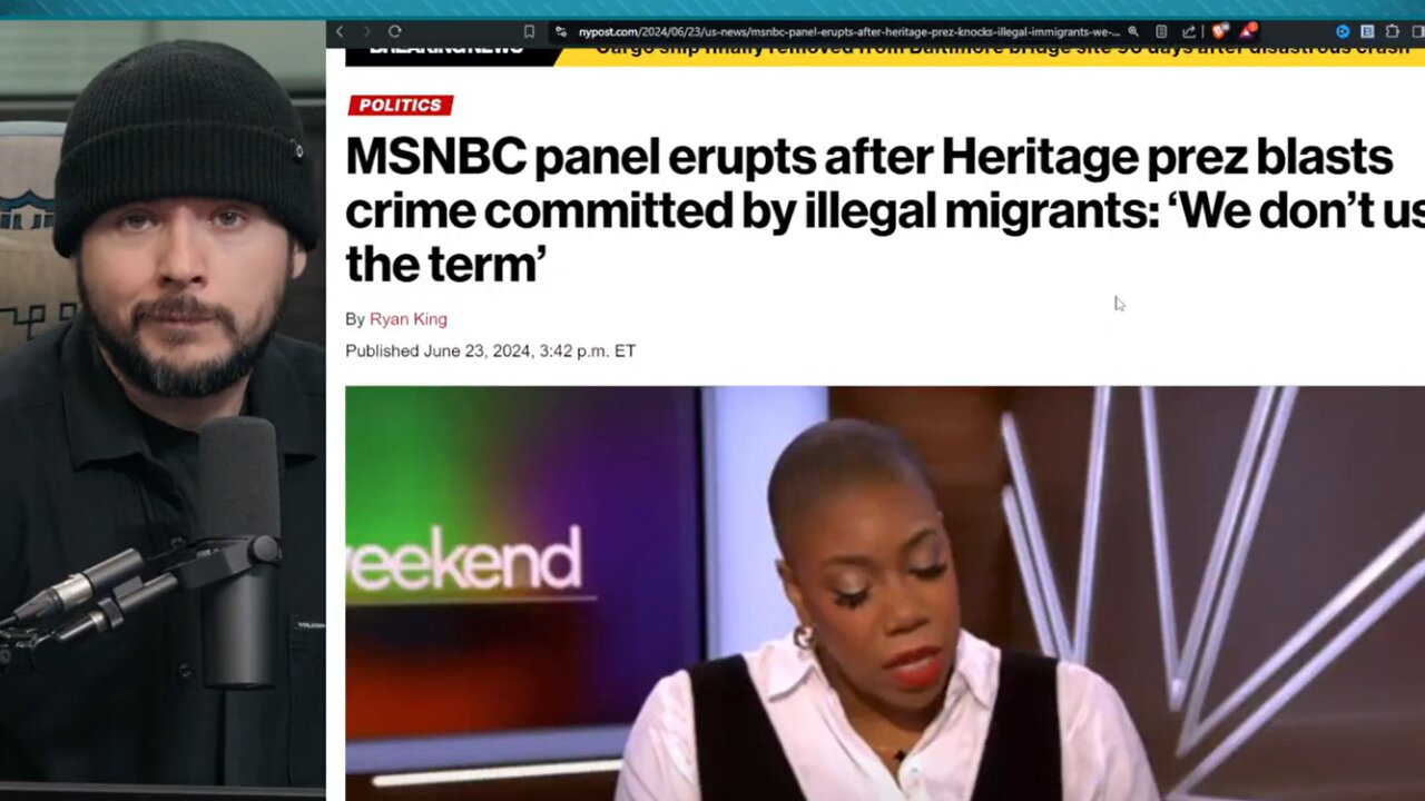 MSNBC SLAMMED For Defending Illegal Immigrant Who TOOK LIFE Of Child, SNAPS At Guest Saying ILLEGAL