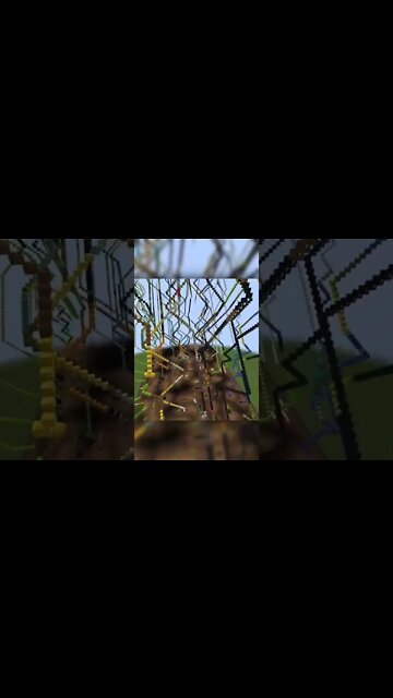 MINECRAFT: MEGA PIXEL ART LINDA CAINDO!! #shorts