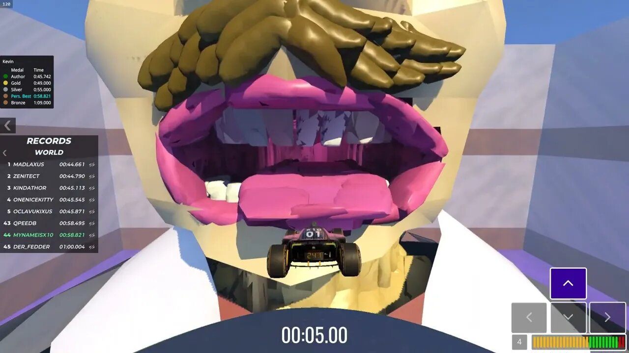 Crazy Kevin map - Trackmania