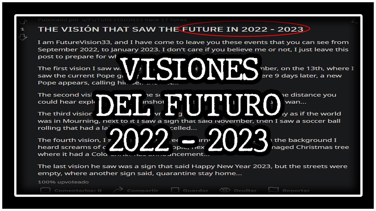 UN INQUIETANTE POST SU REDDIT DA SETTEMBRE 2022 A GENNAIO 2023 DICE QUESTO...SOLITI CAZZARI DELLA MASSONERIA CHE DICONO LE STESSE COSE DELLA RIVISTA THE ECONOMIST APPUNTO...TUTTO PROGRAMMATO