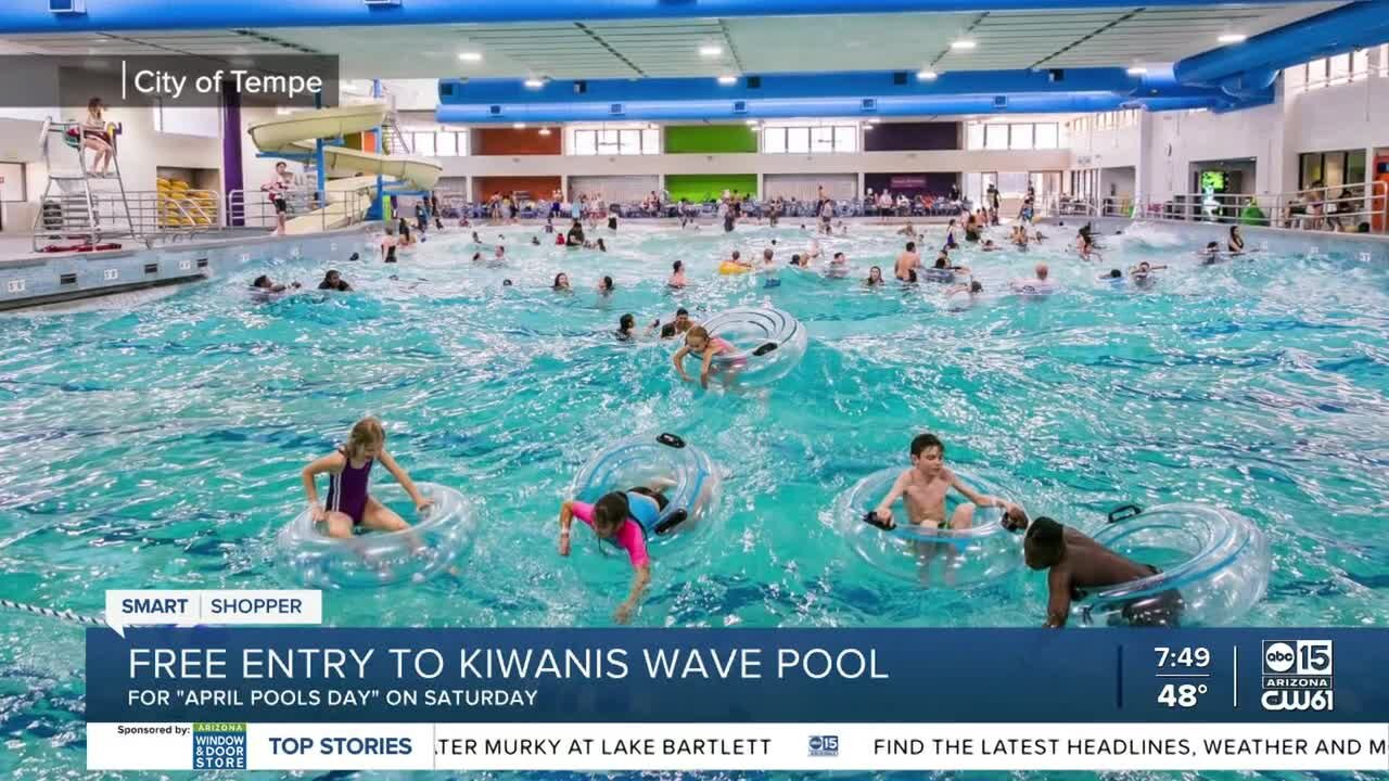 'April Pools Day' at Kiwanis Wave Pool Saturday