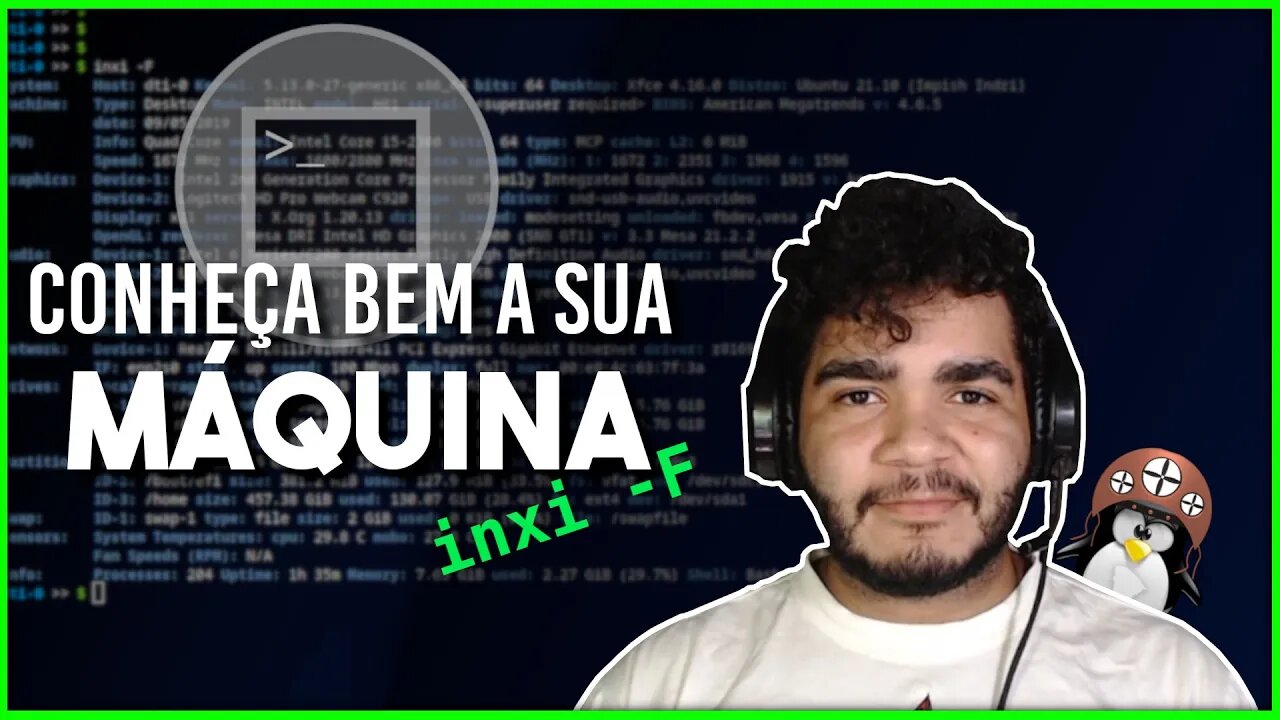 Comando "inxi" - Como identificar cada COMPONENTE da sua máquina pelo Terminal (HARDWARE)!