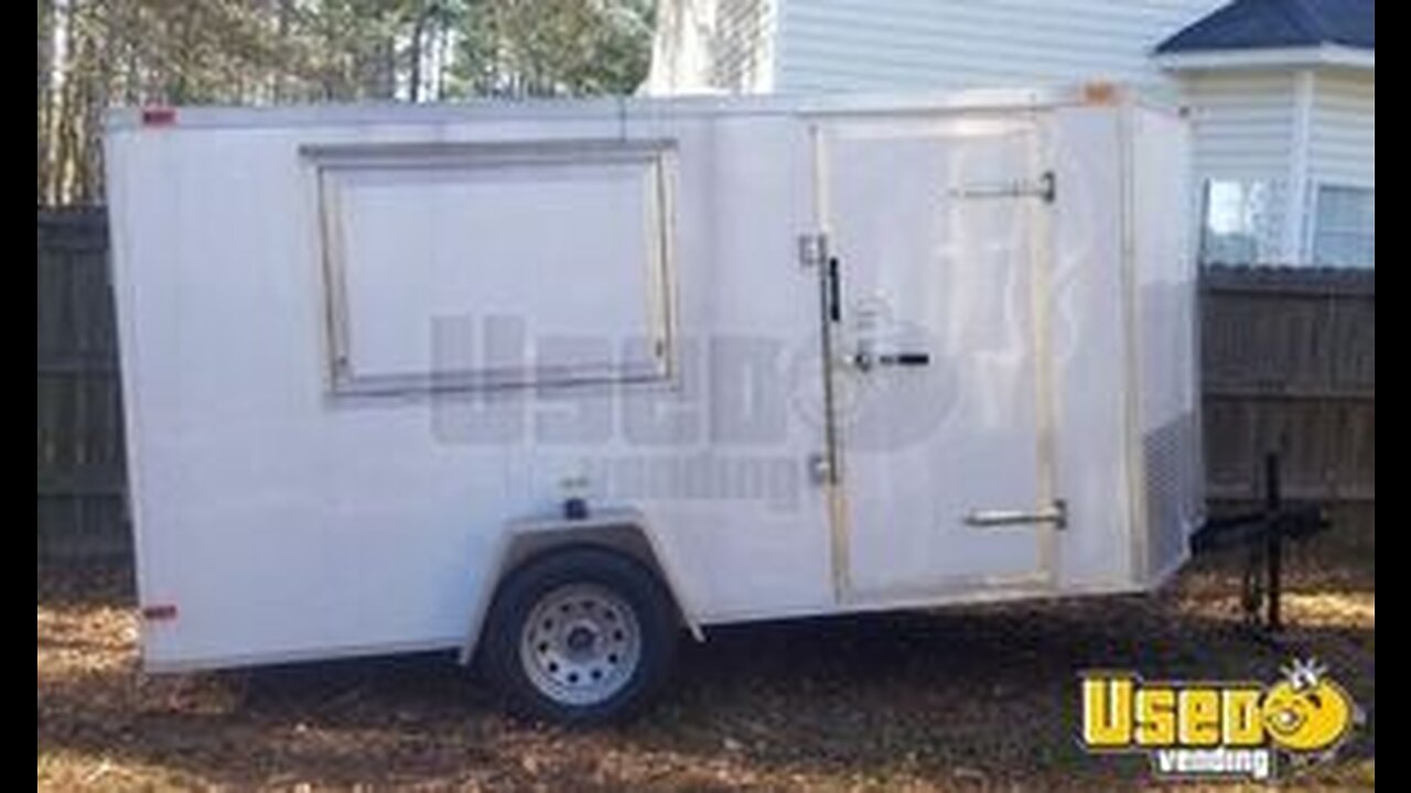 Lightly Used - 2019 6' x 12' Ice Cream Concession Trailer for Sale in South Carolina