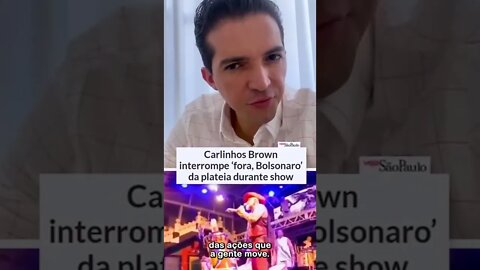 Carlinhos Brown foi cancelado pela esquerda! #shorts #lula #bolsonaro #musica