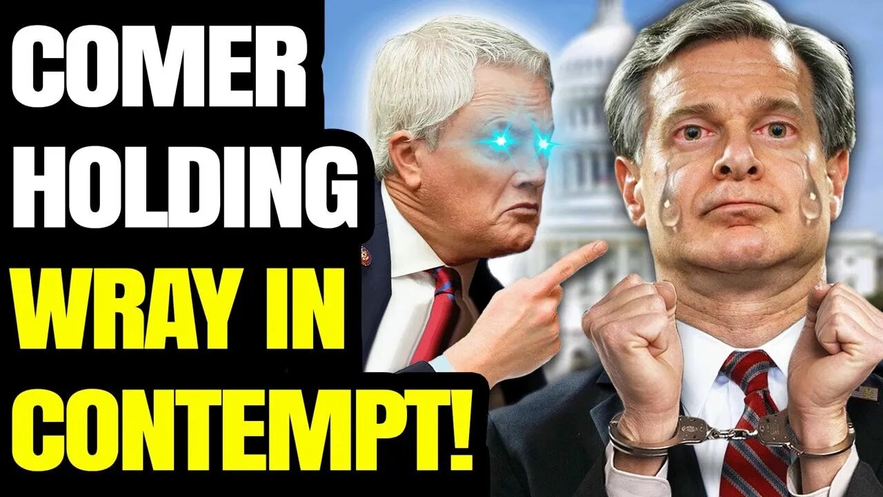 🚨🚨🚨 GOP Will Hold FBI In CONTEMPT | Biden Bribery Doc BOMBSHELL