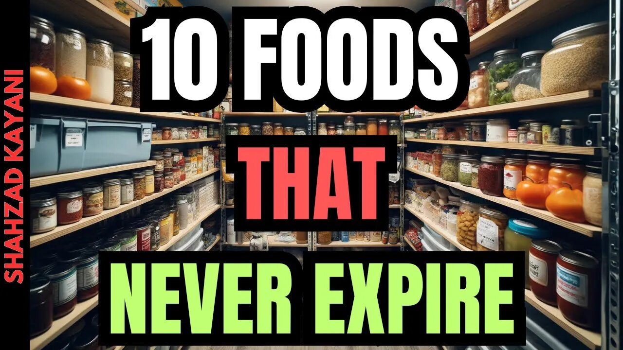 10 Prepper Foods To STOCKPILE That NEVER EXPIRE!