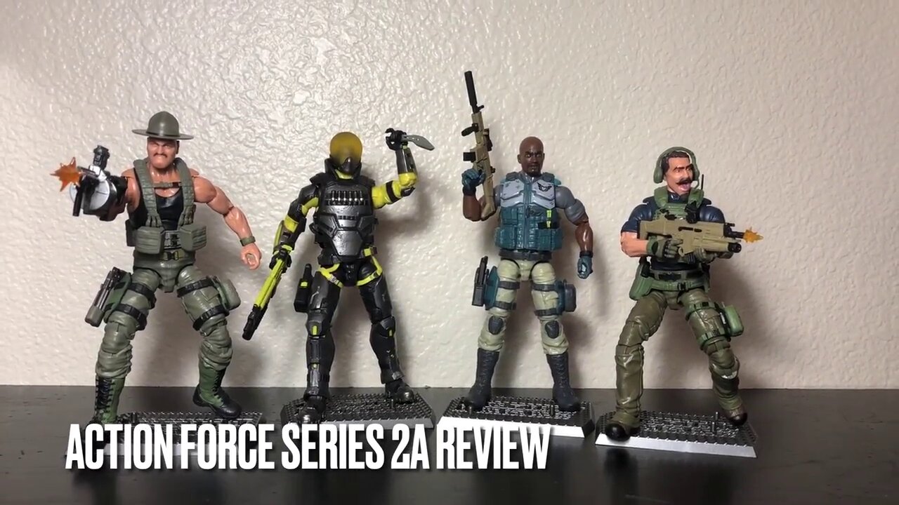 Valaverse Action Force Series 2A Military Action Figures Review