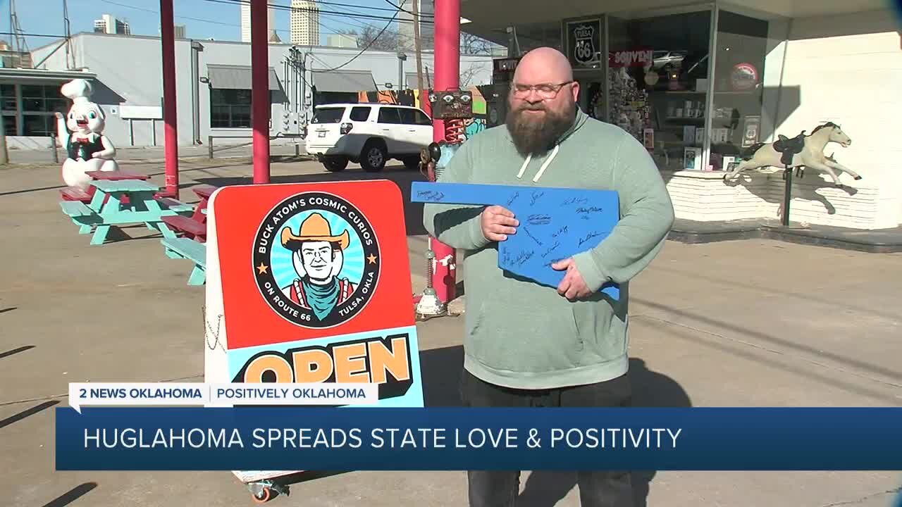 Huglahoma Spreads State Love and Positivity