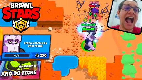 Missões Sazonais do Frank na Temporada 10 do Brawl Stars