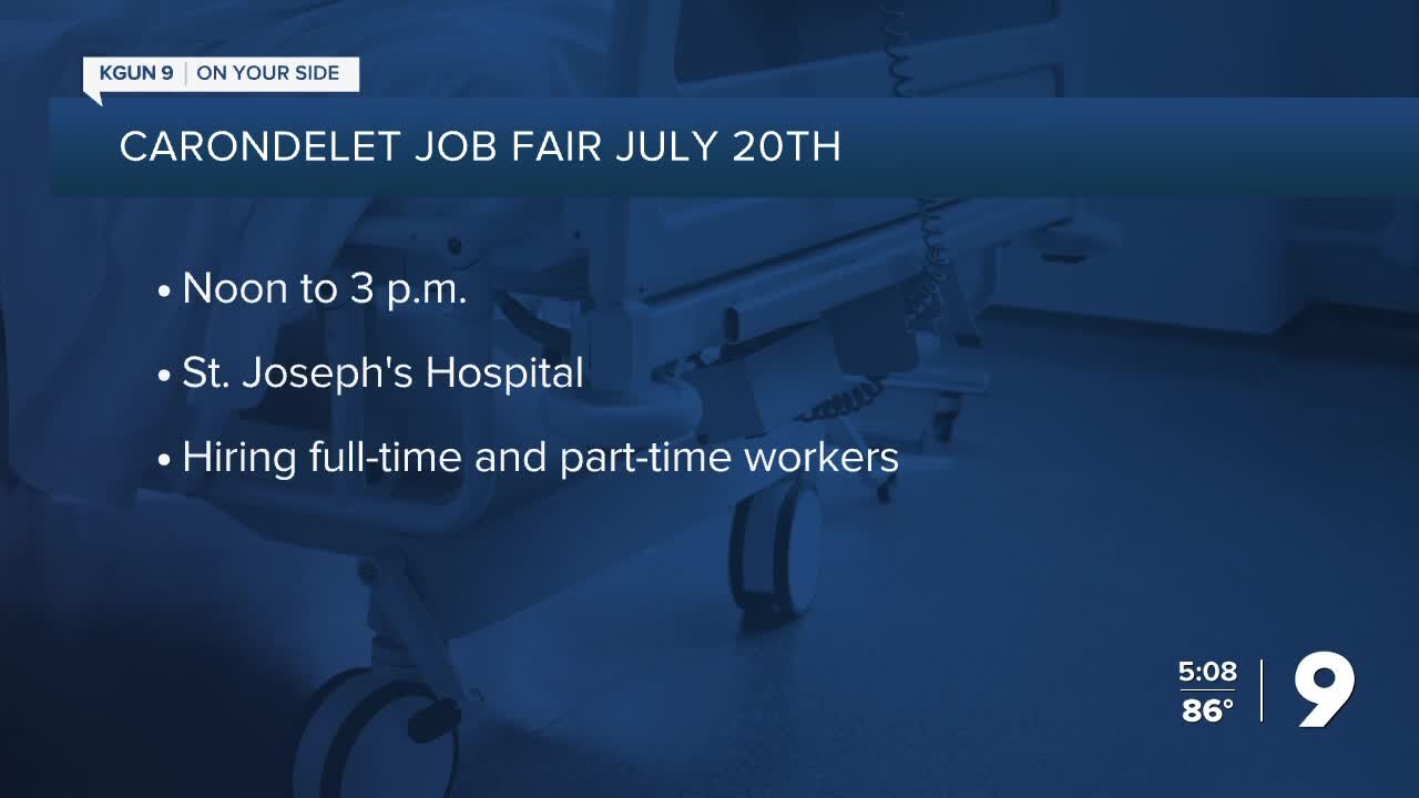 Carondelet job fair July 20