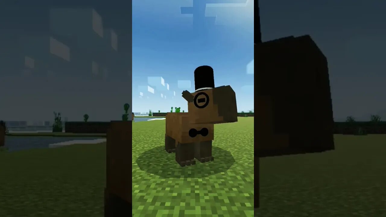 capivara no universo do minecraft!!! #viral #minecraft #shorts