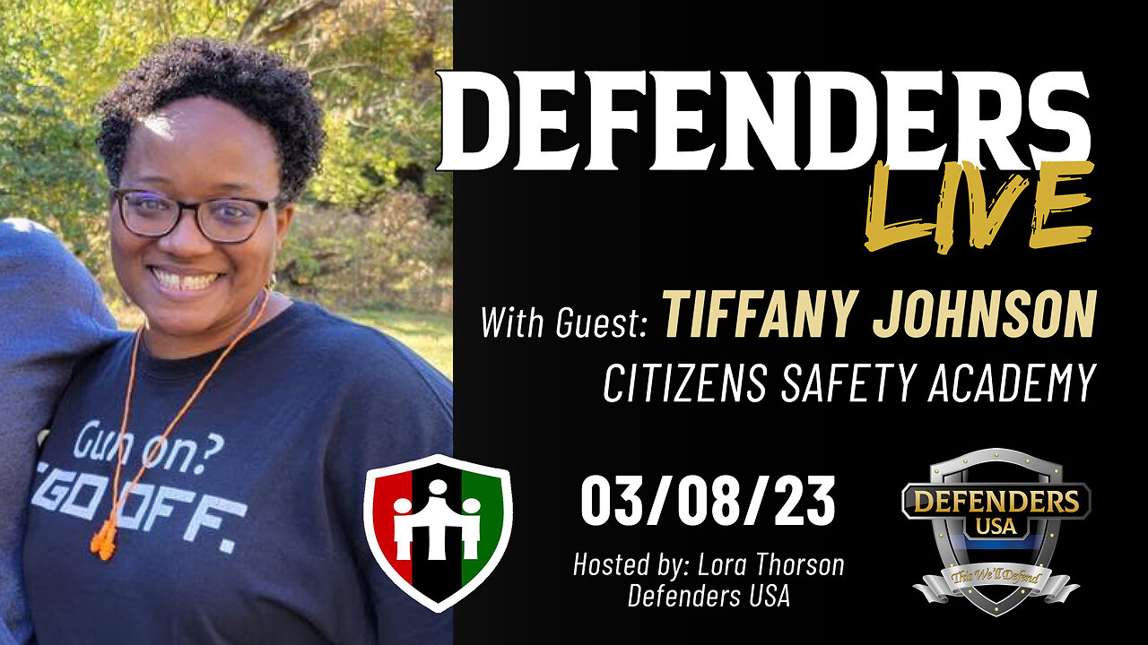 The 2nd Amendment Is For Everyone | Tiffany Johnson, Citizens Safety Academy | Defenders LIVE