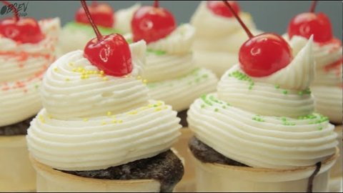 Ice Cream Cone Cupcakes