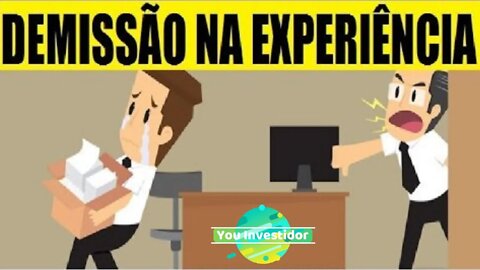 PORQUE ACONTECE A DEMISSÃO APÓS OS 3 MESES DE EXPERIÊNCIA