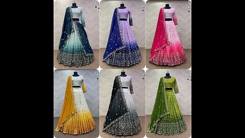 New designer lehenga collection, Lehenga choli for girls, Bridal lehenga designs #lehenga