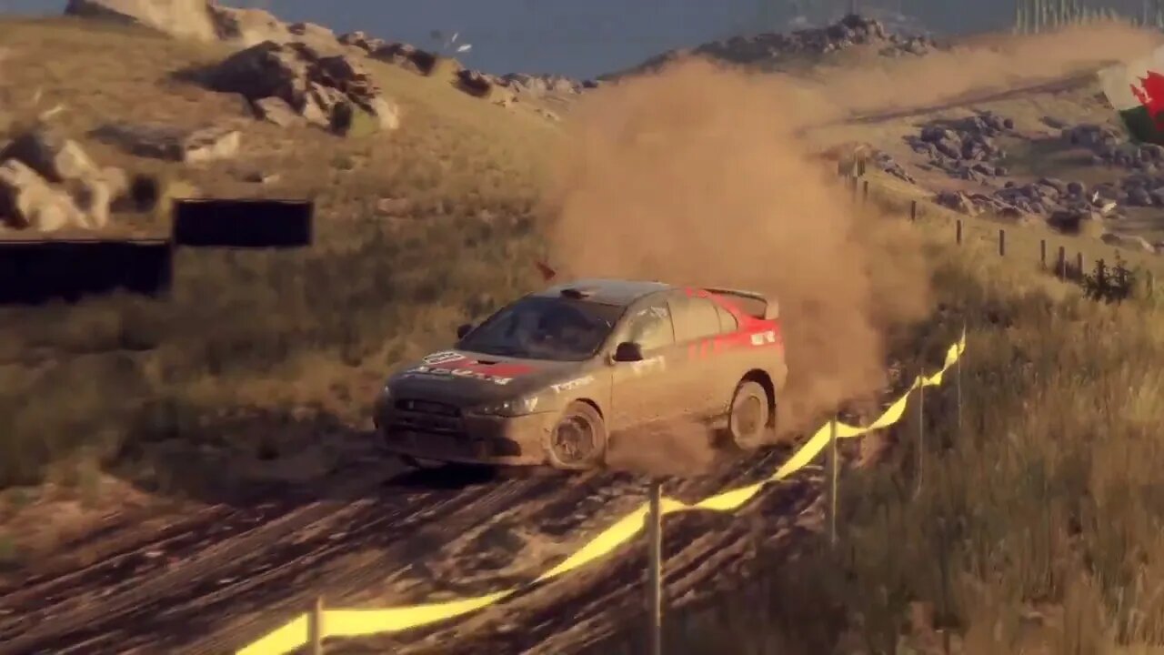 DiRT Rally 2 - Replay - Mitsubishi Lancer Evolution X at Valle de los puentes