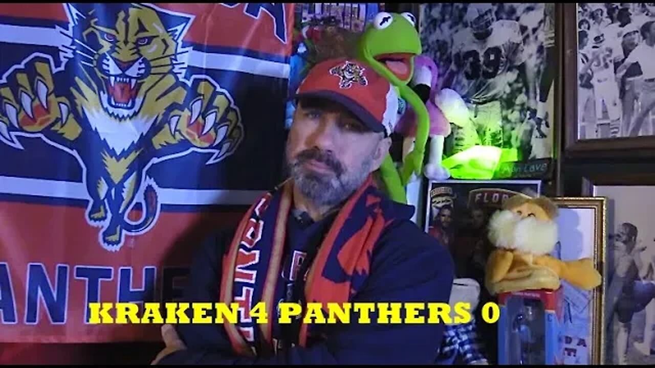 Florida Panthers Shutout By Seattle Kraken 4-0 Total No Shows