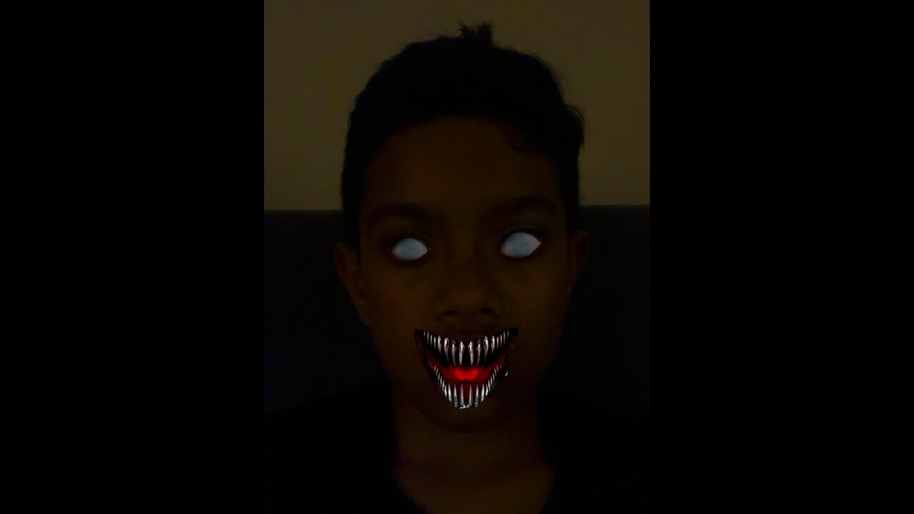 My Own Edited Horror Face