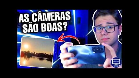 AS CÂMERAS TRASEIRAS E AS SELFIES DO MOTOROLA EDGE 20 SÃO BOAS? 📷 - Teste de Câmeras