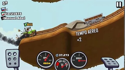 #hillclimbracing2 A M I L H A D O M I N E I R O Longa estrada abaixo