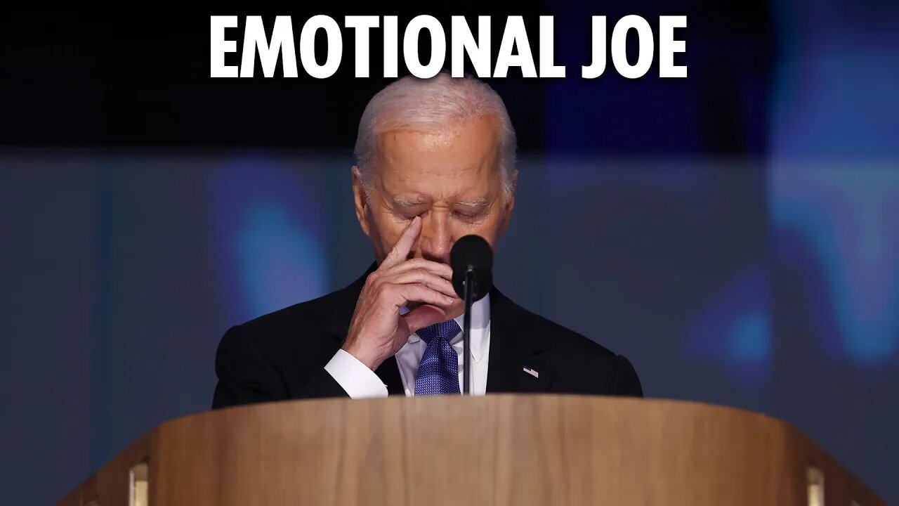 Emotional Biden's Farewell & Kamala Harris's Stunning Entrance at DNC