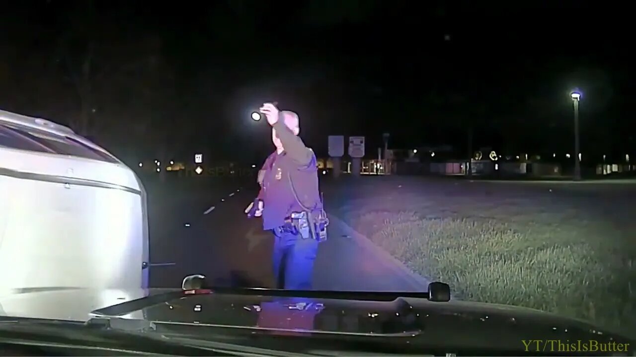 Reynoldsburg Police released dash camera that resulted in the suspect hitting two police vehicles