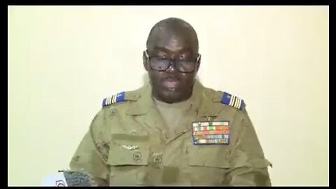 Amadou Abdraman, a soldier involved in the coup in Niger, said on national television