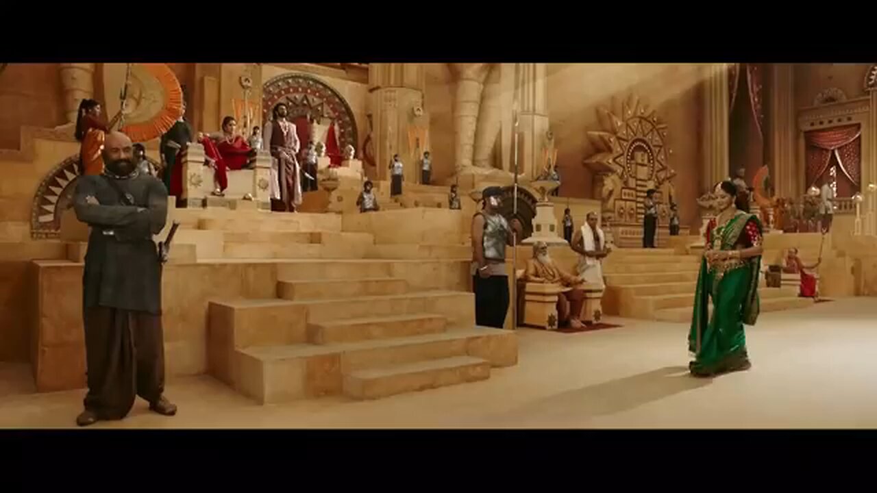 Bahubali__ Devasena angry on Rajmata_movie_scene