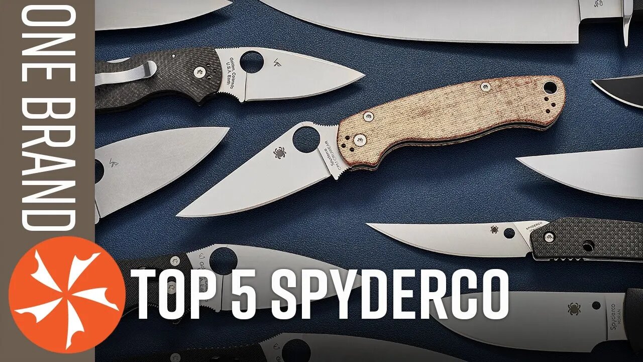 One Brand Challenge - Spyderco Top 5