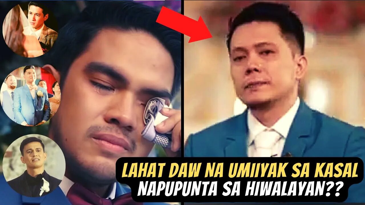 Lahat daw ng UMIIYAK NA GROOM sa kasal MANGLOLOKO?? Paano yan NAIYAK ako!! 😅