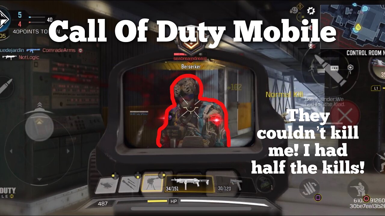 They could kill me!! And I had half the kills!! BEASTMODE! Call of Duty Mobile