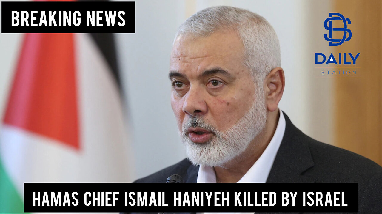 Israel killed Hamas chief Ismail Haniyeh|Breaking|