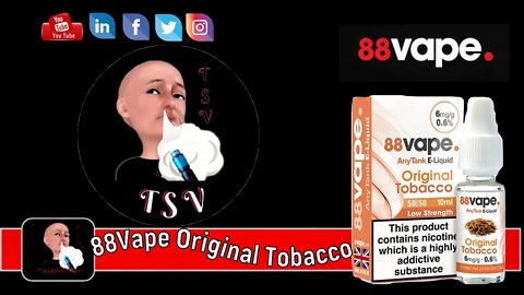 88Vape Original Tobacco