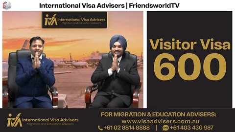 Visitor Visa 600 | FOR MIGRATION & EDUCATION ADVISERS