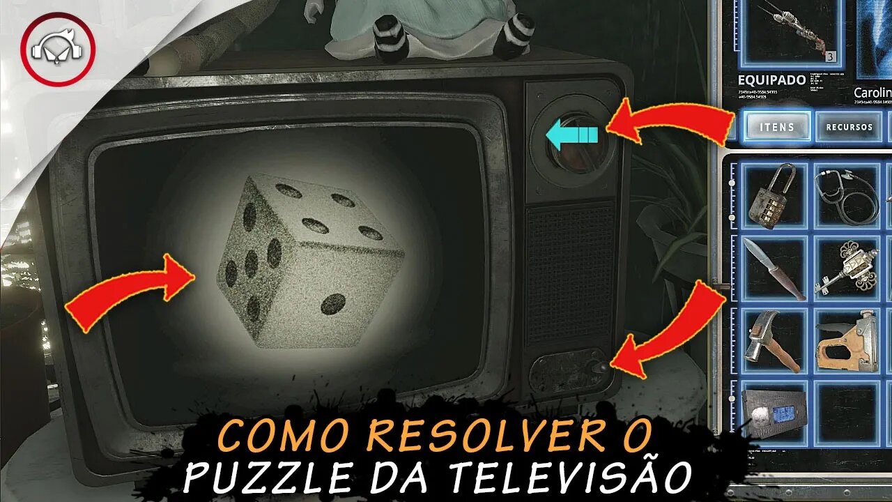 Tormented Souls, Como resolver o puzzle da televisão | super dica PT-BR