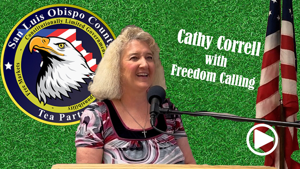 Cathy Correll with Freedom Calling