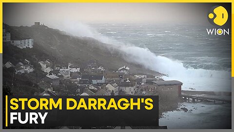 Storm Darragh's Fury: Storm Darragh Batters UK & Ireland | World News