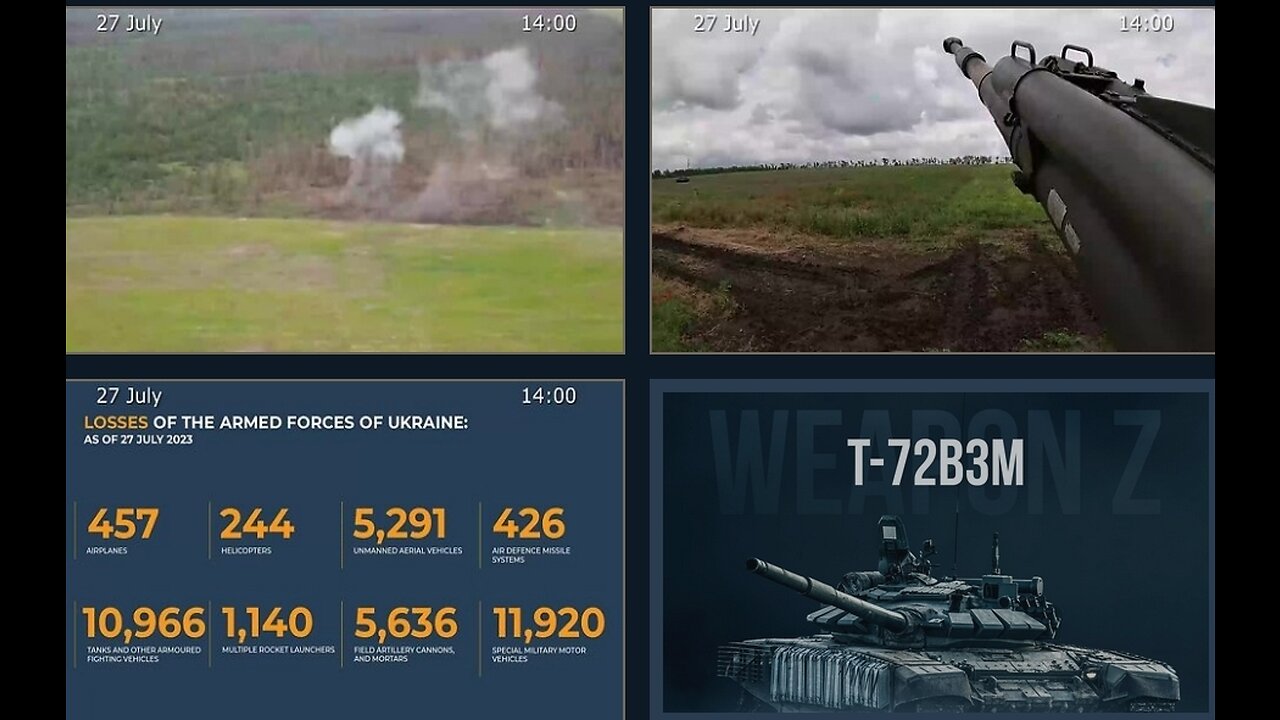 27.07.23 ⚡️Russian Defence Ministry report on the progress of the deNAZIficationMilitaryQperationZ