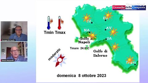 Le previsioni meteo per il week end del 7 ottobre a cura del meteorologo Adriano Mazzarella