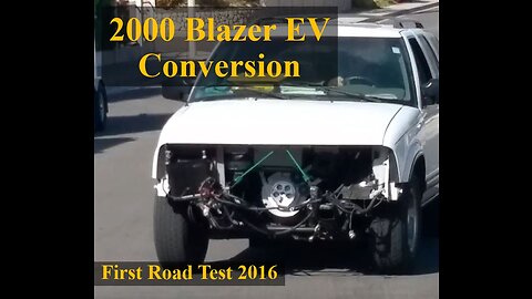 2000 Blazer EV Conversion Road Test