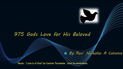 975 God's Love for His Beloved