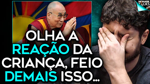 DALAI LAMA E A CENA DEPLORÁVEL COM MENINO