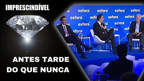 ANTES TARDE DO QUE NUNCA